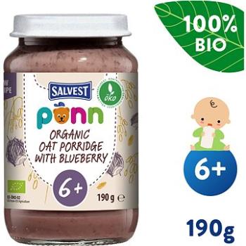 SALVEST Ponn BIO Čučoriedky s ovsenými vločkami (190 g) (4740073075579)