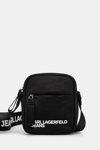 Malá taška Karl Lagerfeld Jeans čierna farba, A1M30337