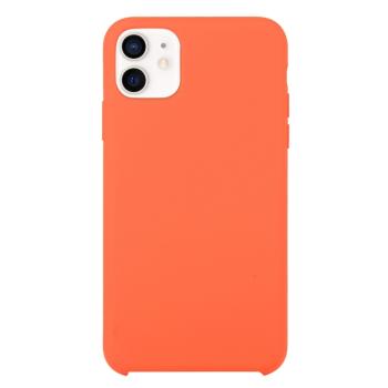 RUBBER Ochranný kryt pre Apple iPhone 14 oranžový