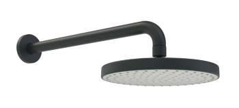 HANSA - Basicjet Hlavová sprcha 20 cm, sprchové rameno 35 cm, matná čierna 4436010033