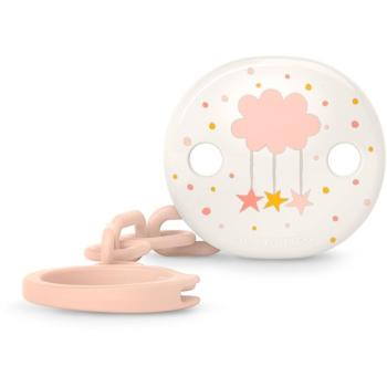 Suavinex Dreams Soother Clip spona na cumlík Pink 1 ks