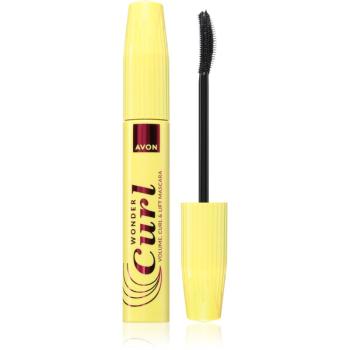 Avon Wonder Curl riasenka pre objem a natočenie rias odtieň Blackest Black 10 ml