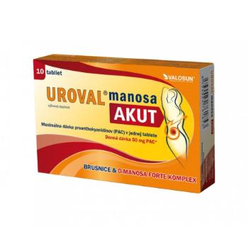 Walmark UROVAL manosa AKUT 10 tbl