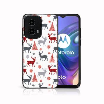 MY ART Kryt s vianočným dizajnom Motorola Moto G04 / G24 / G24 Power DEER (068)