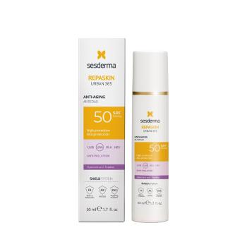 Sesderma Opaľovací krém na tvár s anti-age účinkami SPF 50 Repaskin Urban 365 (Anti-Age Facial Sunscreen) 50 ml