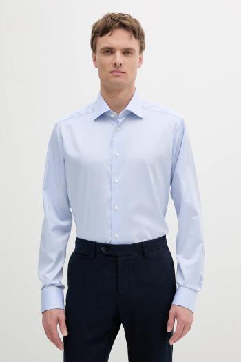 Bavlnená košeľa Eton slim, s klasickým golierom, 100012342