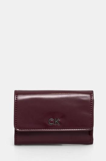 Peňaženka Calvin Klein dámska, fialová farba, K60K612425