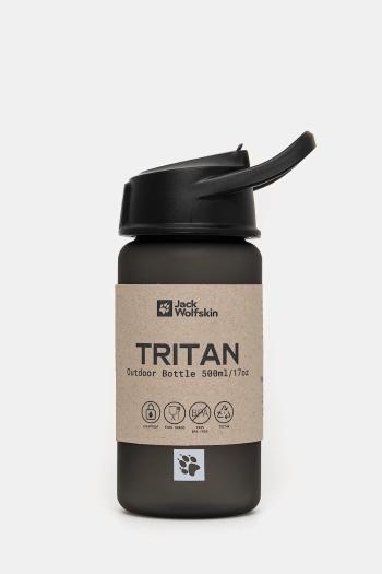 Fľaša Jack Wolfskin Saima Straw 500 ml čierna farba, A63995