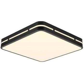 Immax NEO LITE PERFECTO Smart stropné svietidlo štvorec 30cm, 24W čierne Tuya Wi-Fi (07154-B30)