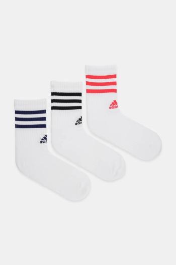 Ponožky adidas Essentials 3-pak biela farba, JC8839