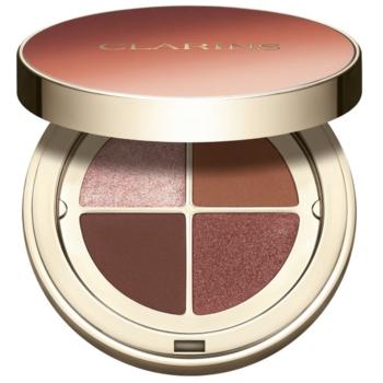 Clarins Ombre 4 Colour Eye Palette paletka očných tieňov pre dlhotrvajúci efekt odtieň 03 - Flame Gradation 4,2 g