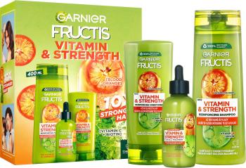 GARNIER Fructics Vitamin & Strength darčekové balenie 3 ks