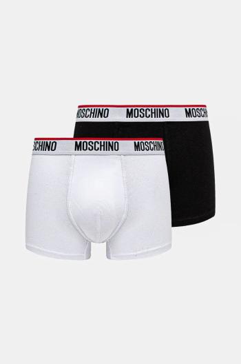 Boxerky Moschino Underwear 2-pak pánske, čierna farba, 241V1A13944300