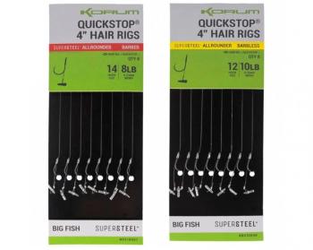 Korum Hotové Návazce Big Fish Quickstop Hair Rigs Barbed 38cm,Korum Hotové Návazce Big Fish Quickstop Hair Rigs Barbed 38cm