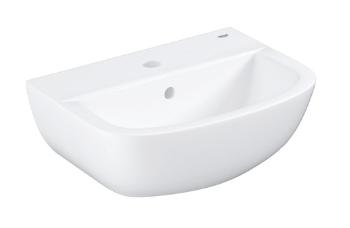 Umývadielko Grohe Bau Ceramic 45,3x35,4 cm alpská biela otvor pre batériu uprostred 39424000