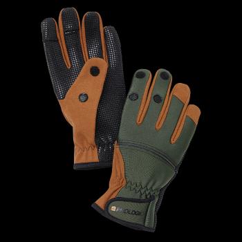 Prologic rukavice neoprene grip glove green black - m