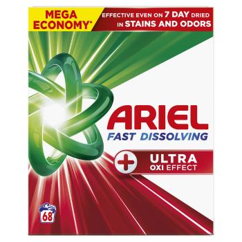 ARIEL Prací prášok, + Ultra Oxi Effect, 68 praní, 3.74 kg