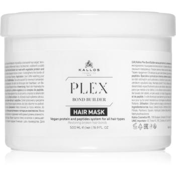 Kallos Plex Hair Mask regeneračná maska pre poškodené, chemicky ošetrené vlasy 500 ml