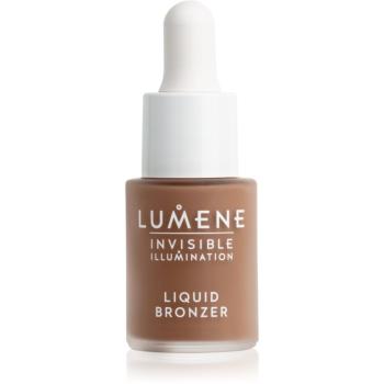 Lumene Invisible Illumination Instant Glow tekutý bronzer odtieň Deep Glow 15 ml