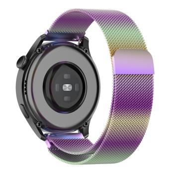 MILANESE Kovový remienok pre Huawei Watch GT 3 Pro 43mm COLORFUL