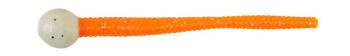 Berkley gumová nástraha powerbait twister mice tail glow orange silver - 7,5 cm (13ks v balení)