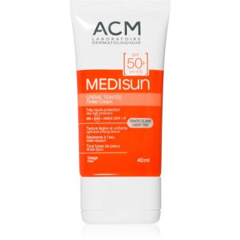 ACM Medisun ochranný krém SPF 50+ odtieň Light 40 ml