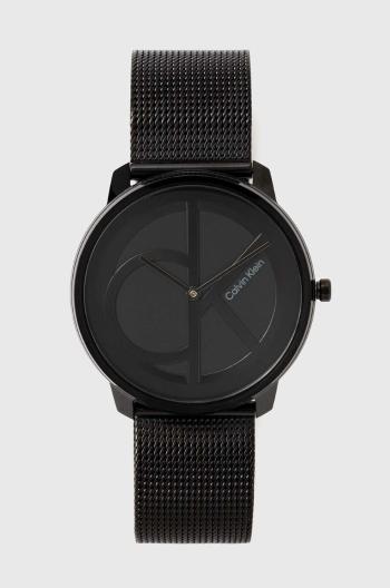 Hodinky Calvin Klein pánske, čierna farba