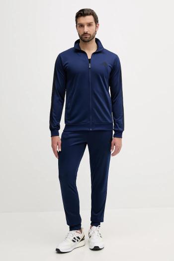 Tepláková súprava adidas M 3S TR TT TS tmavomodrá farba, KB7657