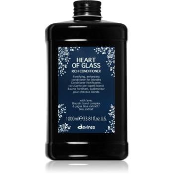 Davines Heart of Glass Rich Conditioner posilňujúci kondicionér pre blond vlasy 1000 ml