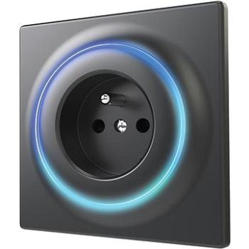 Fibaro Walli Smart zásuvka, Z-Wave Plus, matná, antracit (FGWOE-011-8)