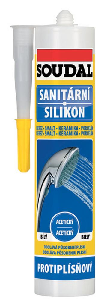 SOUDAL - Sanitárny silikón soudal - biela 0,28 L