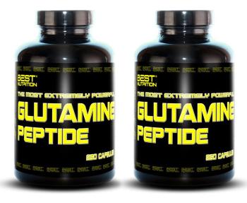 1+1 Zadarmo: Glutamine Peptide od Best Nutrition 250 kaps + 250 kaps.