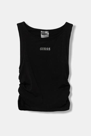 Detský top Guess čierna farba, J5YI41 J1314