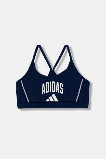 Detská športová podprsenka adidas tmavomodrá farba, JW8659