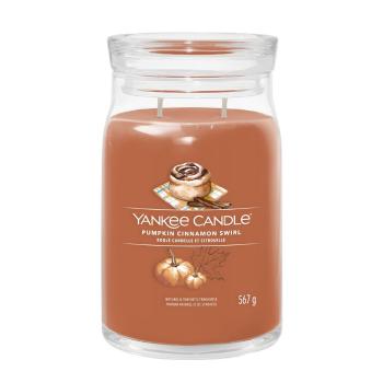 YANKEE CANDLE 1759265E PUMPKIN CINNAMON SWIRL SIG SVIECKA VELKA