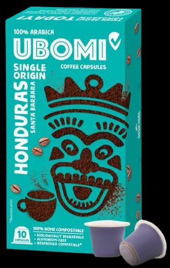 UBOMI Honduras Santa Barbara 100% Arabica RFA kávové kapsule 10 ks