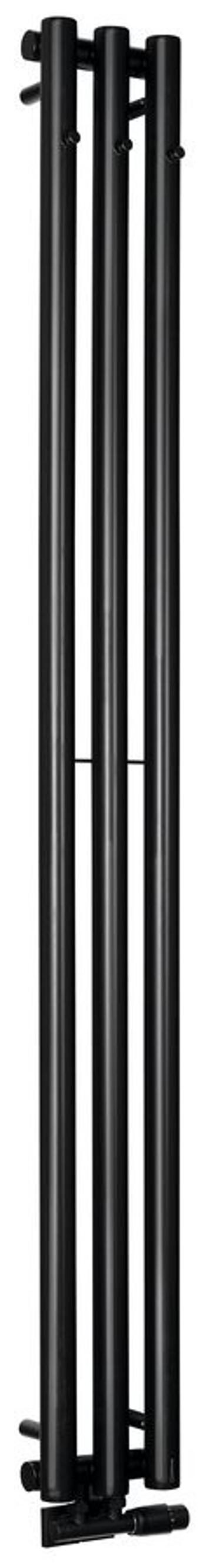 SAPHO - PILON vykurovacie teleso 196x1800, so 3 háčikmi, čierna mat IZ128T