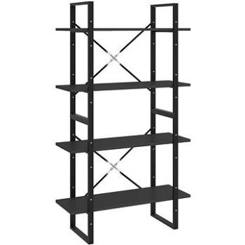 Shumee so 4 policami sivá 80 × 30 × 140 cm drevotrieska, 806459