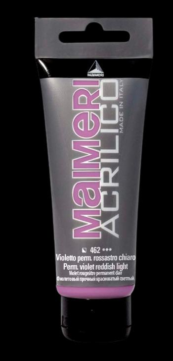 MAIMERI ACRILICO - Akrylové farby 462 - permanent violet reddish, 0,075 L