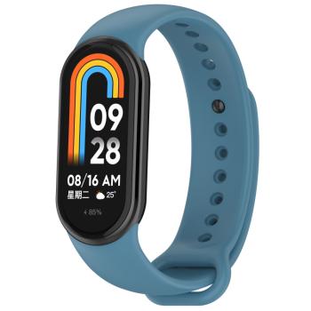 SILICONE Vymeniteľný remienok pre Xiaomi Smart Band 9 modrý