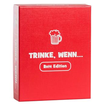 Spielehelden Trinke wenn... Rote Edition Hra na pitie 100+ otázok Počet hráčov: 2+ Vek: od 18