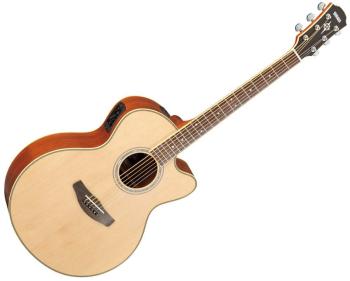 Yamaha CPX 700II NT Natural Elektroakustická gitara Jumbo