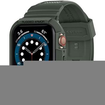 Spigen Rugged Armor Pro Green Apple Watch 8/7 (45mm)/SE 2022/6/SE/5/4 (44mm) (062CS26016)