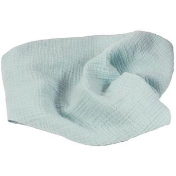 BABYMATEX Prikrývka bavlnená Muslin svetlotyrkysová 120 × 80 cm (5902675061636)
