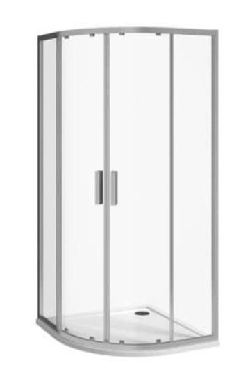 Sprchový kút štvrťkruhový 90x90 cm Jika Cubito H2532N20026661