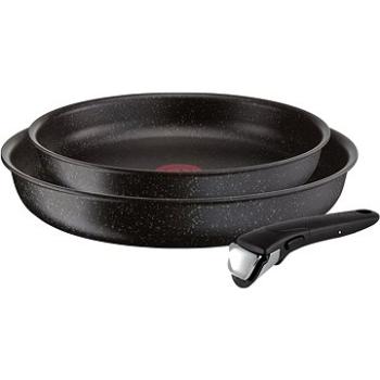 Sada panvíc Tefal Sada 3 ks – 24 cm, 28 cm INGENIO AUTHENTIC L6719312 s odnímateľnou rukoväťou