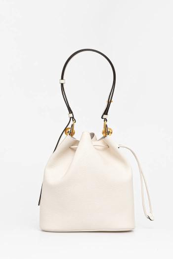 Kožená kabelka Furla béžová farba, WB01449.BX0176.PNN001002