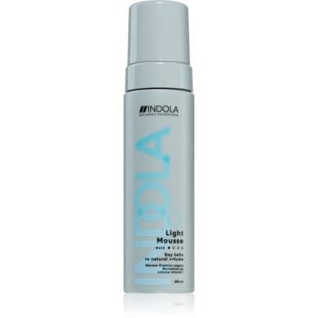 Indola Light Mousse pena na vlasy pre prirodzenú fixáciu 200 ml