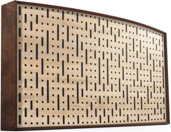 Mega Acoustic AcouStand Binary Bean Sonoma Oak/Walnut/Black Absorpčný drevený panel