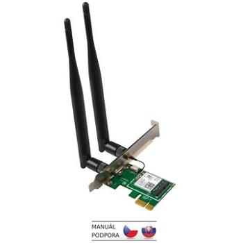 Tenda E12 Wireless AC1200 PCI Express Adaptér, Windows 10, Auto-install